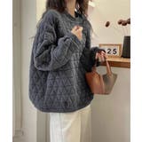 キルティングトレーナー レディース 韓国 | SUNSHINE CLOSET | 詳細画像8 