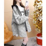 キルティングパーカー レディース 韓国風 | SUNSHINE CLOSET | 詳細画像4