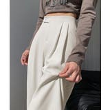 着やせタックパンツレディース 韓国風 通勤ロングパンツ | SUNSHINE CLOSET | 詳細画像1 