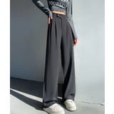 着やせタックパンツレディース 韓国風 通勤ロングパンツ | SUNSHINE CLOSET | 詳細画像14 