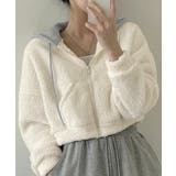 暖かいボアパーカー ジップアップブルゾン | SUNSHINE CLOSET | 詳細画像13 