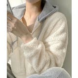 暖かいボアパーカー ジップアップブルゾン | SUNSHINE CLOSET | 詳細画像15 