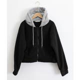 暖かいボアパーカー ジップアップブルゾン | SUNSHINE CLOSET | 詳細画像21 