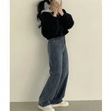 暖かいボアパーカー ジップアップブルゾン | SUNSHINE CLOSET | 詳細画像4 