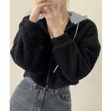 暖かいボアパーカー ジップアップブルゾン | SUNSHINE CLOSET | 詳細画像9 