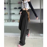 きれいめ美脚脚長スラックスレディース 細見えロングパンツ 落ち感ワイドパンツ | SUNSHINE CLOSET | 詳細画像3
