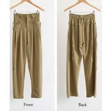 ダブルタック美脚ワイドパンツ上品センタープレス ストレートロングパンツレディース… | SUNSHINE CLOSET | 詳細画像30