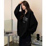 ロゴスウェットシャツ ポロカラー春秋薄手 | ANGELCLOSET | 詳細画像6