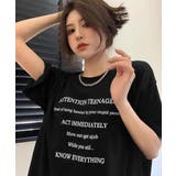 ロゴtシャツ 半袖 サマートップス韓国風 | ANGELCLOSET | 詳細画像10