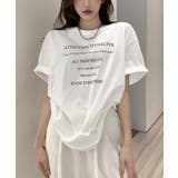 ロゴtシャツ 半袖 サマートップス韓国風 | ANGELCLOSET | 詳細画像3
