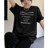 ロゴtシャツ 半袖 サマートップス韓国風 | ANGELCLOSET | 詳細画像9