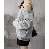 ワンショルダースウェットレディース韓国風 | SUNSHINE CLOSET | 詳細画像14 