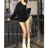 ワンショルダースウェットレディース韓国風 | SUNSHINE CLOSET | 詳細画像7 