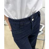 フレアデニムパンツ ハイウエスト美脚脚長 | ANGELCLOSET | 詳細画像20
