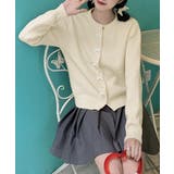 リボンニットカーディガンパールボタン無地 | SUNSHINE CLOSET | 詳細画像14