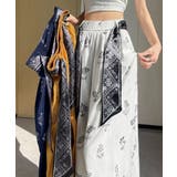 涼感上品花柄プリントイージーパンツ レディース 体型カバー美脚見え | SUNSHINE CLOSET | 詳細画像11 