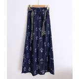 涼感上品花柄プリントイージーパンツ レディース 体型カバー美脚見え | SUNSHINE CLOSET | 詳細画像19 