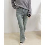 セミフレアデニムパンツ ヴィンテージ風 | SUNSHINE CLOSET | 詳細画像13 