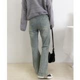 セミフレアデニムパンツ ヴィンテージ風 | SUNSHINE CLOSET | 詳細画像15 