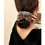 ワンポイントロゴヘアゴム韓国風ボリュームシュシュ おしゃれ秋冬ヘアアクセサリー人… | SUNSHINE CLOSET | 詳細画像12