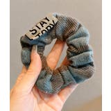 ワンポイントロゴヘアゴム韓国風ボリュームシュシュ おしゃれ秋冬ヘアアクセサリー人… | SUNSHINE CLOSET | 詳細画像13