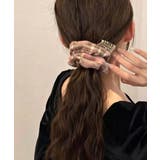 ワンポイントロゴヘアゴム韓国風ボリュームシュシュ おしゃれ秋冬ヘアアクセサリー人… | SUNSHINE CLOSET | 詳細画像7
