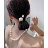 パールヘアゴム 韓国風 ヘアアクセサリー | SUNSHINE CLOSET | 詳細画像5 