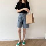 tシャツ レディース半袖ワッフルTシャツ | ANGELCLOSET | 詳細画像10