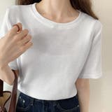 tシャツ レディース半袖ワッフルTシャツ | ANGELCLOSET | 詳細画像11