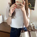 tシャツ レディース半袖ワッフルTシャツ | ANGELCLOSET | 詳細画像14