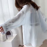 ストライプ ブラウス シアーシャツ 夏服 | ANGELCLOSET | 詳細画像6