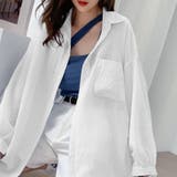 ストライプ ブラウス シアーシャツ 夏服 | ANGELCLOSET | 詳細画像9