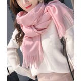 韓国マフラー カシミヤタッチ大判ストール | SUNSHINE CLOSET | 詳細画像12