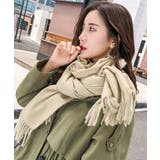 韓国マフラー カシミヤタッチ大判ストール | SUNSHINE CLOSET | 詳細画像5