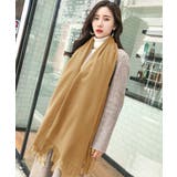 韓国マフラー カシミヤタッチ大判ストール | SUNSHINE CLOSET | 詳細画像8