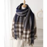 チェック柄マフラーレディース大判ストール | SUNSHINE CLOSET | 詳細画像15 