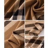 チェック柄マフラーレディース大判ストール | SUNSHINE CLOSET | 詳細画像25 