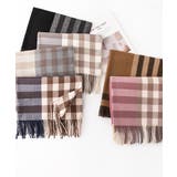 チェック柄マフラーレディース大判ストール | SUNSHINE CLOSET | 詳細画像26 