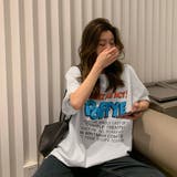 ロゴTシャツ レディース半袖ゆるtシャツ | ANGELCLOSET | 詳細画像10