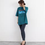 ロゴTシャツ レディース半袖ゆるtシャツ | ANGELCLOSET | 詳細画像17