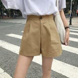 ハイウエスト ショートパンツ レディース | SUNSHINE CLOSET | 詳細画像1 
