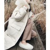 フェイクダウンコート中綿入りロングコート | SUNSHINE CLOSET | 詳細画像12