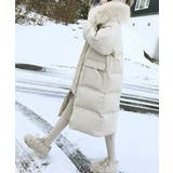 フェイクダウンコート中綿入りロングコート | SUNSHINE CLOSET | 詳細画像6