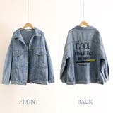 デニムジャケット レディース バックロゴ | SUNSHINE CLOSET | 詳細画像3 