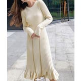 ニットワンピース マーメイドフリルワンピ | SUNSHINE CLOSET | 詳細画像1 