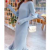 ニットワンピース マーメイドフリルワンピ | SUNSHINE CLOSET | 詳細画像10 