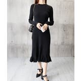 ニットワンピース マーメイドフリルワンピ | SUNSHINE CLOSET | 詳細画像15 