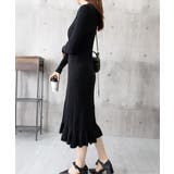 ニットワンピース マーメイドフリルワンピ | SUNSHINE CLOSET | 詳細画像16 