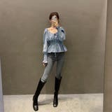 ウエストシャーリングブラウス レディース | SUNSHINE CLOSET | 詳細画像6 