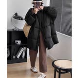 スタンドカラー中綿ダウンコート ゆったり | SUNSHINE CLOSET | 詳細画像10 